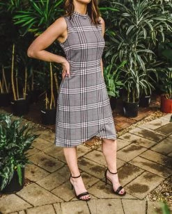 Coupon 🎁 Leota 👩 women Alyssa 👗 Dress in Black 🔔