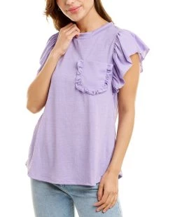 Flash Sale π women Emmie Rose Textured T-Shirt π