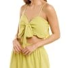Cheapest 🎉 women Emmie Rose Tie Front Linen-Blend Bandeau Top 💯 -Hot Sale Htti Shop 3580d6d3cf23447cb4daf1ce4bd8eaf4 1080x