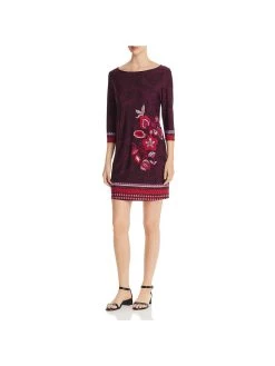 Best deal 🧨 Leota Nouveau 👩 Womens V Neck Mini Casual 👗 Dress 👍