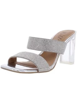 Discount π Wild Pair Zandria π© Womens Metallic Embellished π Dress π©΄ Sandals π