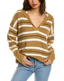 New 🔥 women Emmie Rose Collared Sweater ⭐