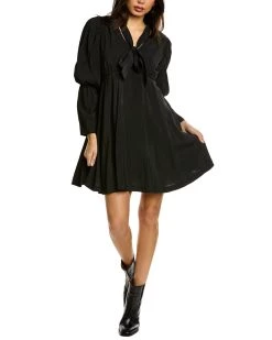 Deals 👏 women Emmie Rose Puff Sleeve Mini 👗 Dress ⭐