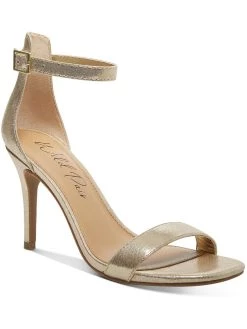 Outlet 🔥 Wild Pair Blaire 👩 Womens Shimmer Open Toe 👗 Dress 👠 Heels 👏