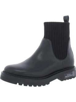 Discount ⭐ Aqua College Hanley 👩 Womens Leather Ankle 🥾 Boots Chelsea 🥾 Boots 🧨