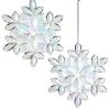 Coupon ✨ Kurt Adler 5in Clear/Iridescent Snowflake Ornament Set of 12 ✔️ -Hot Sale Htti Shop 806d8a255b6e4d1b91e750e518f6ef54 1080x