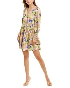 Buy 👏 women Emmie Rose Surplice Mini 👗 Dress 💯