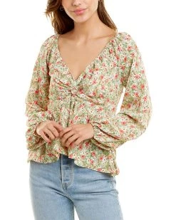 Coupon 🎉 women Emmie Rose Twisted Blouse 😀