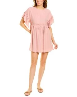 Best Pirce π€© women Emmie Rose Ruffle Mini π Dress βοΈ