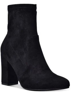 Deals 🧨 Wild Pair Becci 👩 Womens Faux Suede Pointed Toe Mid-Calf 🥾 Boots 🧨