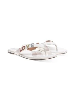 Best reviews of ⌛ Wild Pair Fantasia 👩 Womens Patent Embellished Flat 🩴 Sandals 🌟