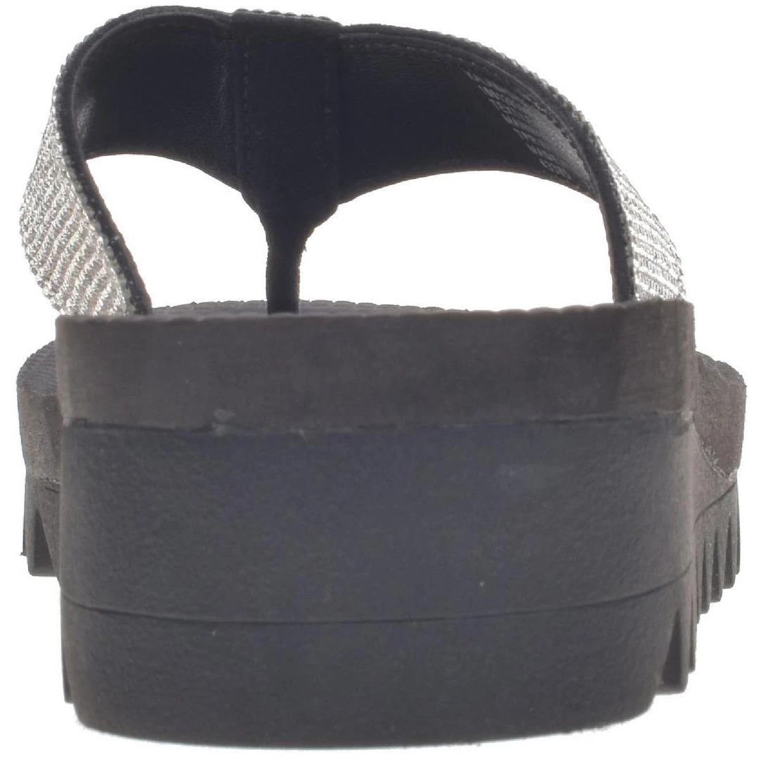 Budget π₯° Wild Pair Kalabasas π© Womens Rhinestone Wedge Thong π©΄ Sandals π 5 Budget π₯° Wild Pair Kalabasas π© Womens Rhinestone Wedge Thong π©΄ Sandals π - Image 3