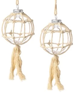 Cheapest ✨ Kurt Adler 3in Ball W/Tassel Ornament 2/ Assorted 🛒