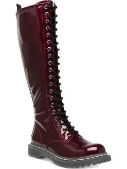 Hot Sale 🔔 Wild Pair Ryleep 👩 Womens Tall Lugged Sole Combat & Lace-up 🥾 Boots ✔️