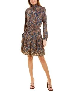 Hot Sale ✨ women Leota Olive Mini 👗 Dress 😉