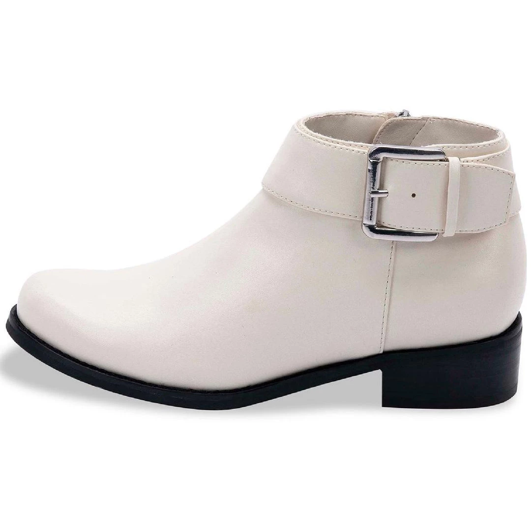 New β Aqua College Vera π© Womens Leather Ankle Booties 𧨠4 New β Aqua College Vera π© Womens Leather Ankle Booties 𧨠- Image 2
