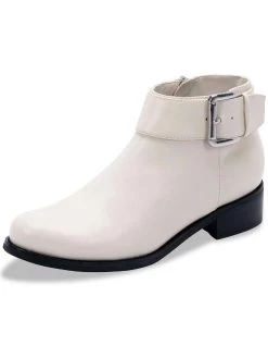 New β Aqua College Vera π© Womens Leather Ankle Booties π§¨