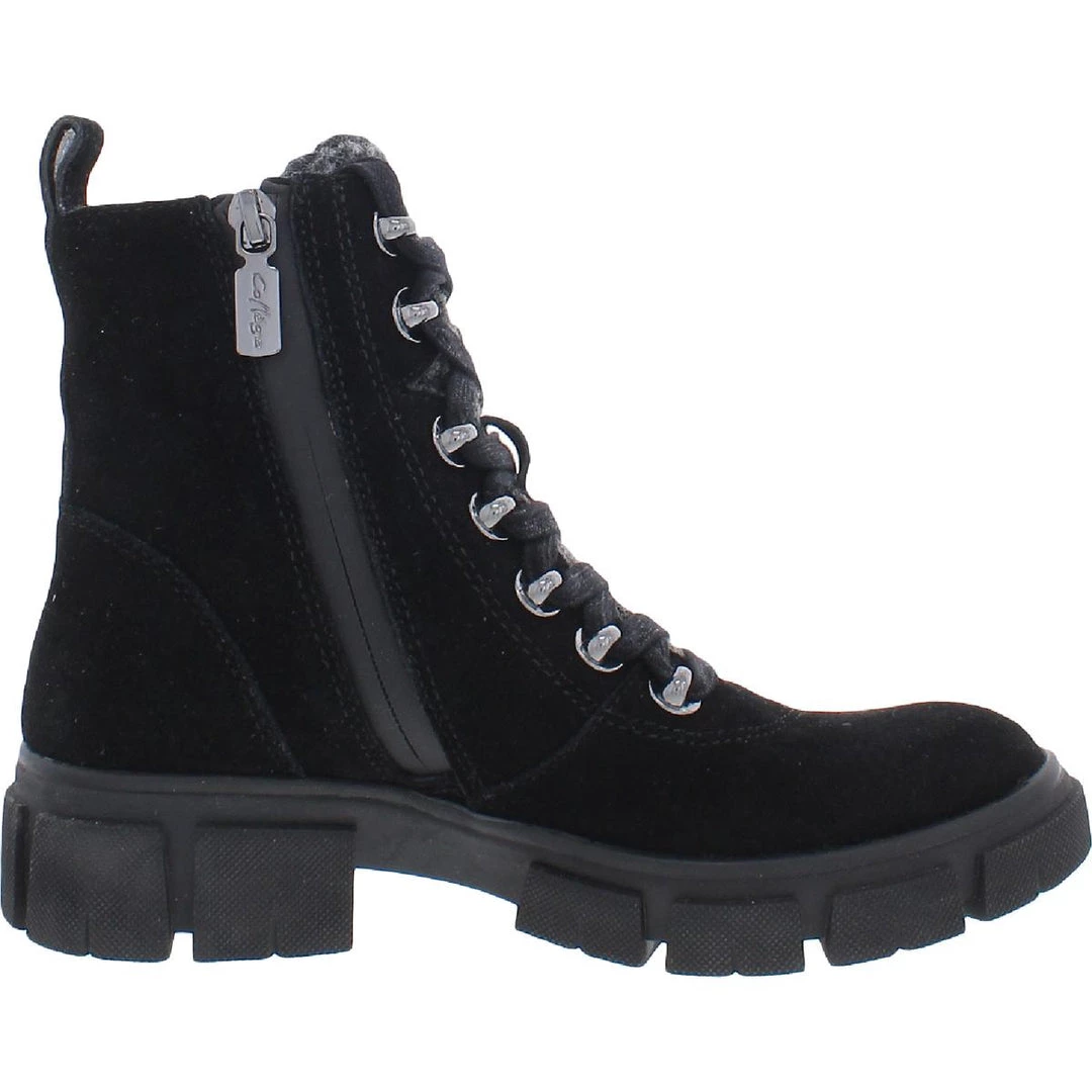 Buy π Aqua College Paige π© Womens Suede Lace-Up Booties 𧨠4 Buy π Aqua College Paige π© Womens Suede Lace-Up Booties 𧨠- Image 2