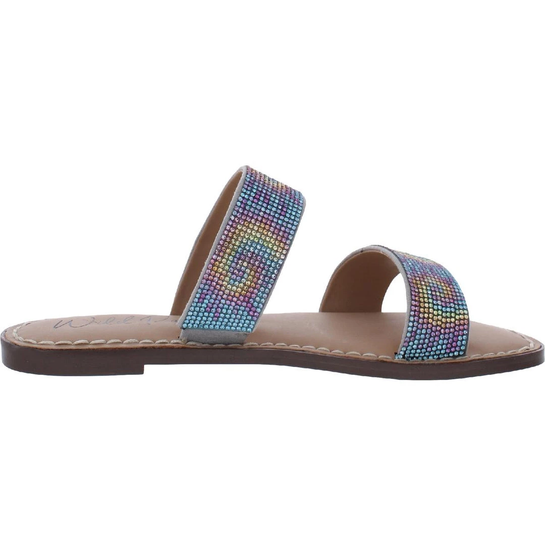 Hot Sale π Wild Pair Ginnie π© Womens Double-Band Slip On Flat π©΄ Sandals π 4 Hot Sale π Wild Pair Ginnie π© Womens Double-Band Slip On Flat π©΄ Sandals π - Image 2