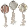 Flash Sale 🎁 Kurt Adler 3inGlass Ball W/Macrame Tassel 3/ Assorted ❤️ -Hot Sale Htti Shop f7985b836861466ab511e6f398d63169 1080x